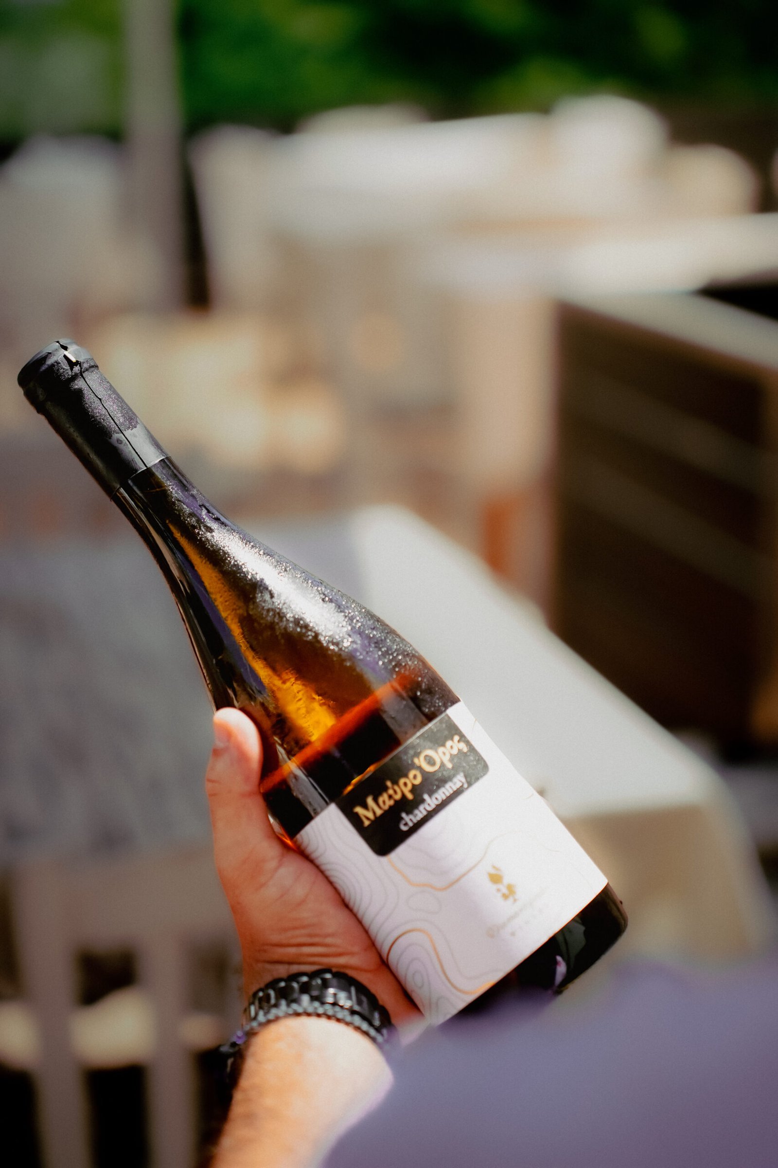 Λευκό κρασί Μαύρο Όρος.